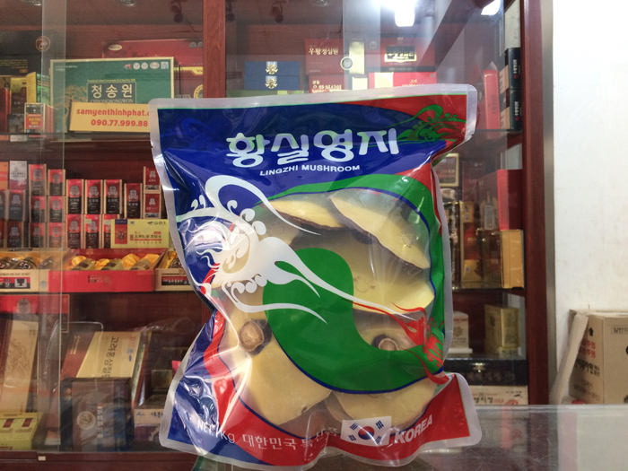 Nấm linh chi vàng thơm Hàn Quốc 1 kg