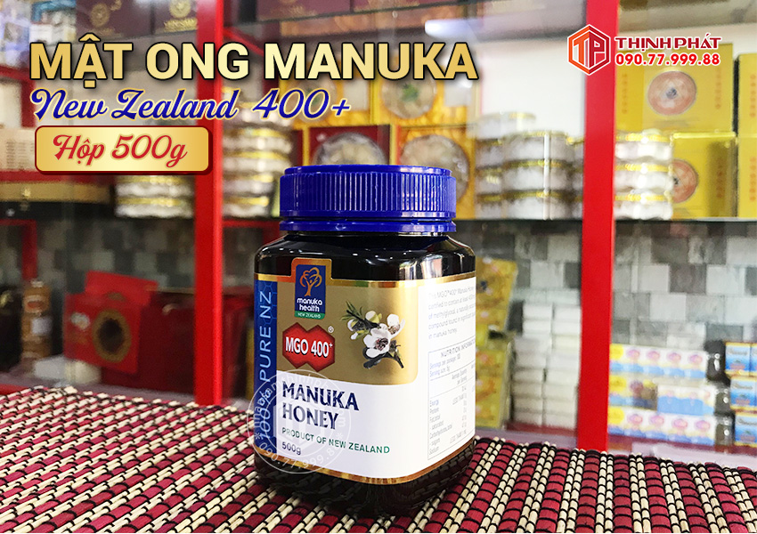 Mật ong Manuka New Zealand 500g 400+