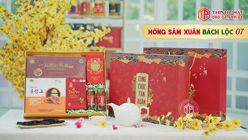 Hộp Quà Xuân Bách Lộc - Set 07