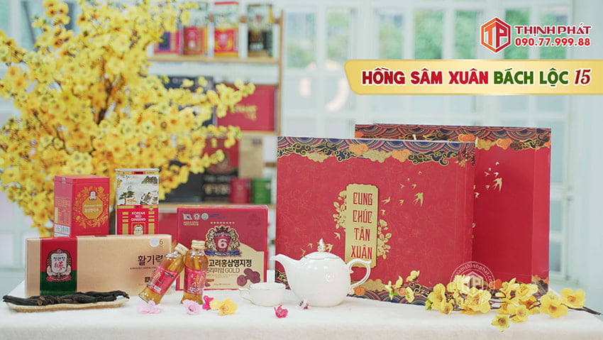 Hộp Quà Xuân Bách Lộc - Set 15