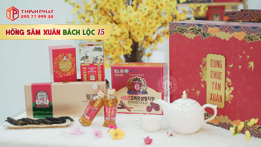 Hộp Quà Xuân Bách Lộc - Set 15