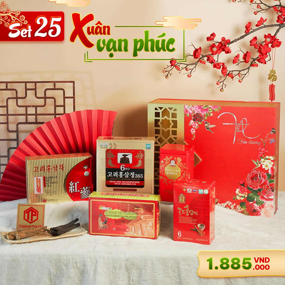 Hộp Quà Xuân Vạn Phúc - Set 25