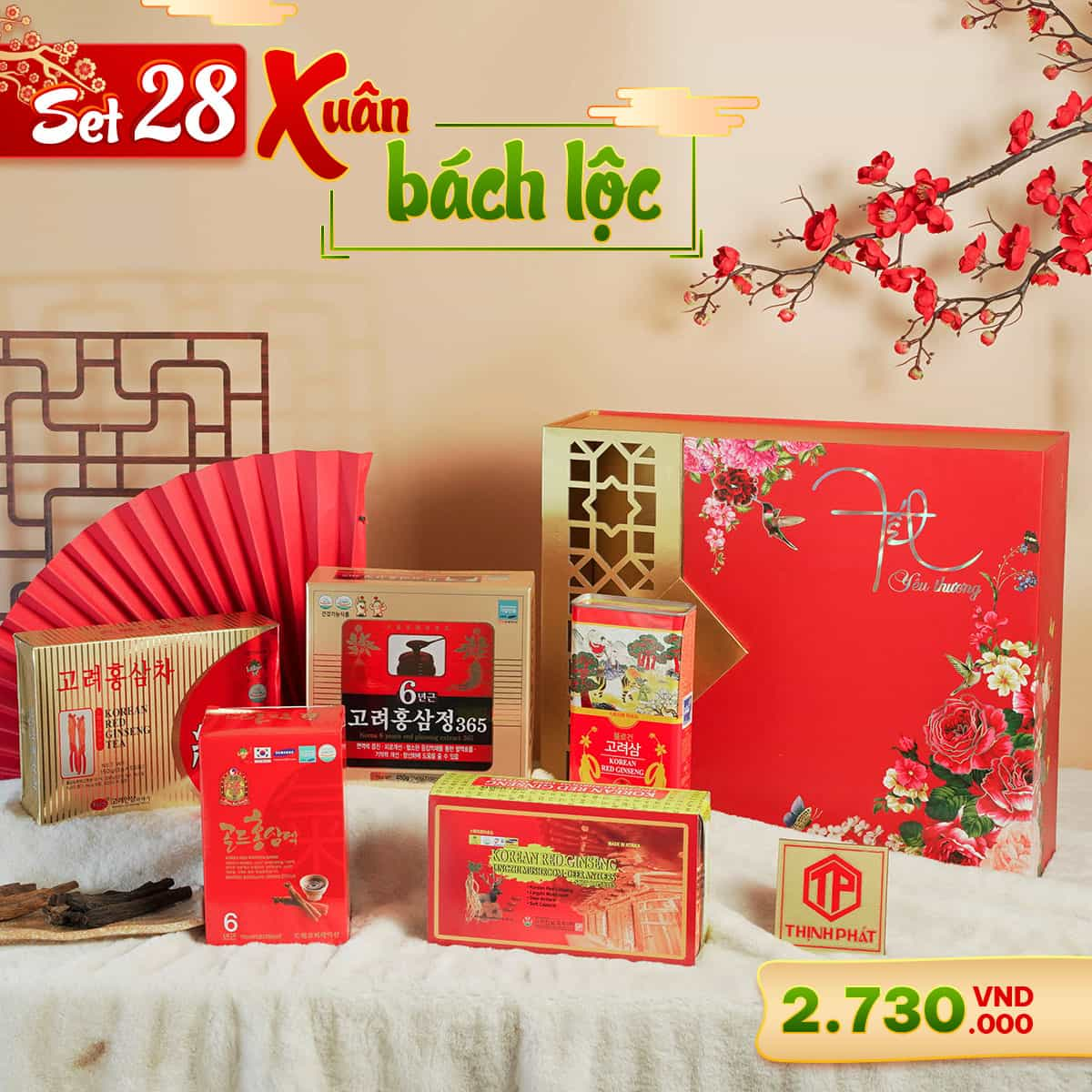 Hộp Quà Xuân Bách Lộc - Set 28 