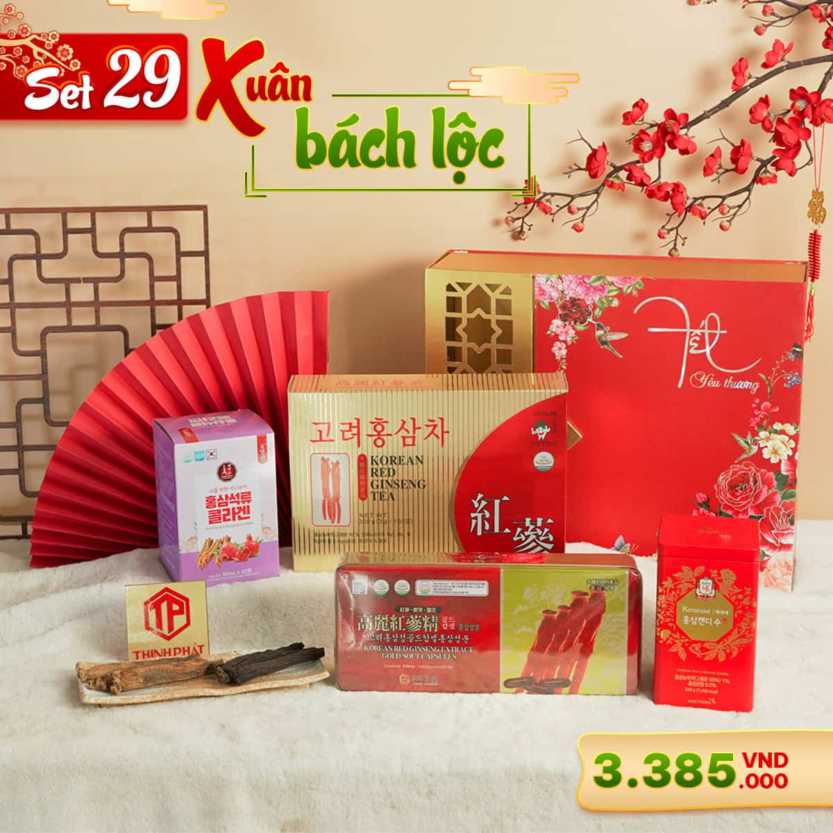 Hộp Quà Xuân Bách Lộc - Set 29 