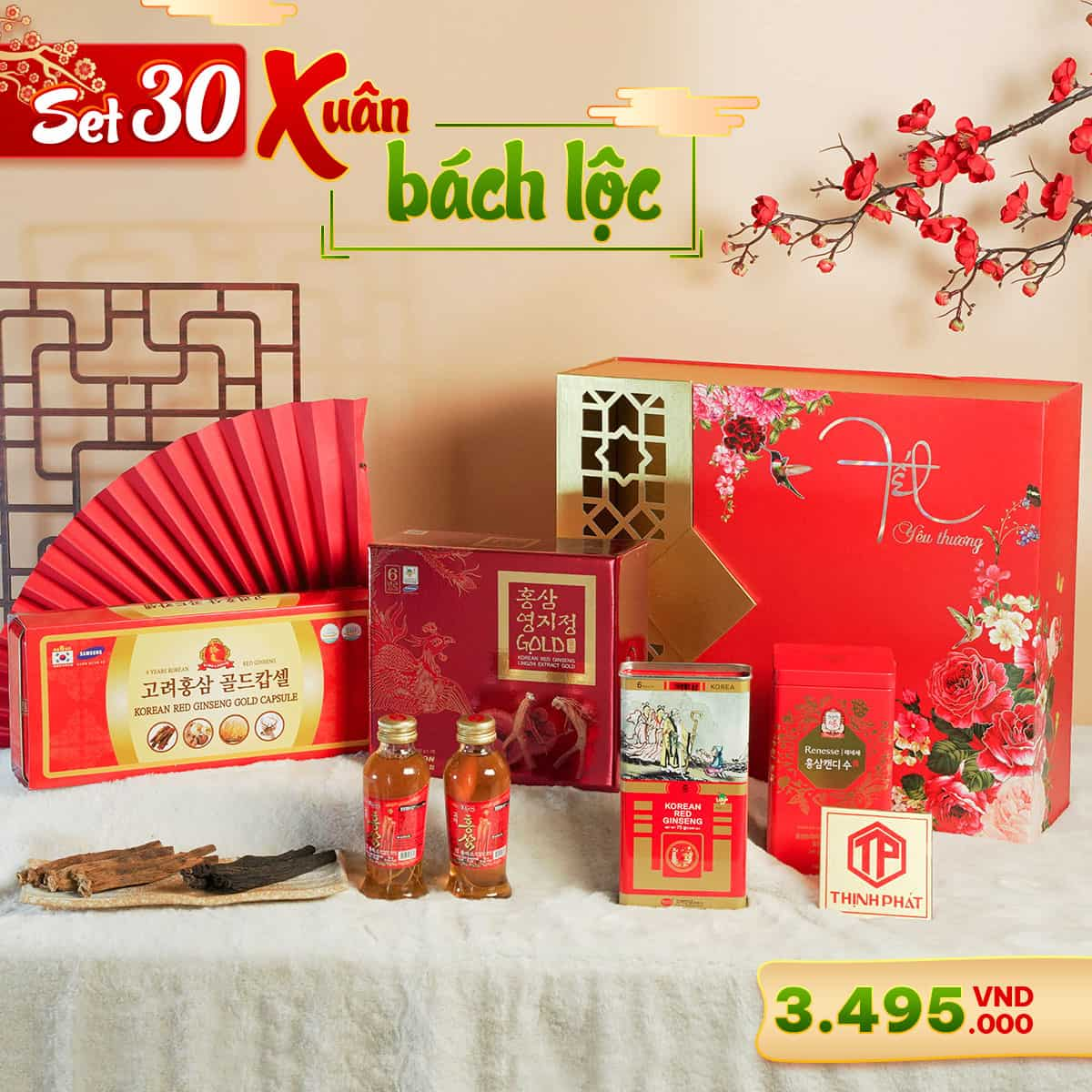 Hộp Quà Xuân Bách Lộc - Set 30 