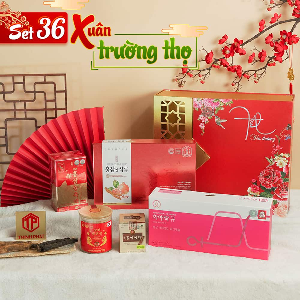 Hộp Quà Xuân Trường Thọ - Set 36