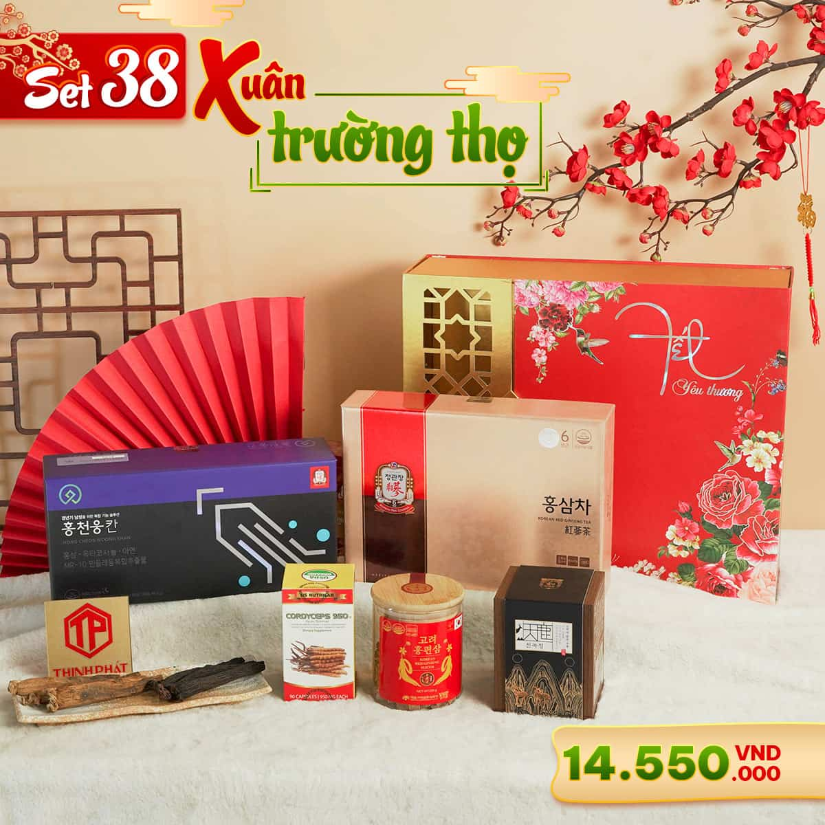 Hộp Quà Xuân Trường Thọ - Set 38