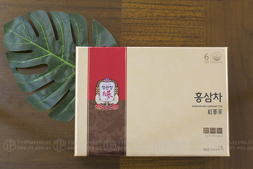 Trà hồng sâm KGC hộp 100 gói sâm Chính phủ Hàn Quốc Cheong Kwan Jang