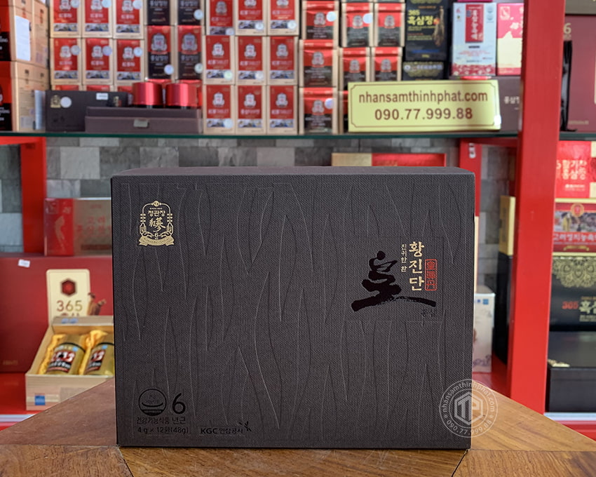 Hồng sâm linh đan KGC Hwangjidan Jung Kwan Jang 12 viên Hồng sâm linh đan KGC Hwangjidan Jung Kwan Jang 12 viên