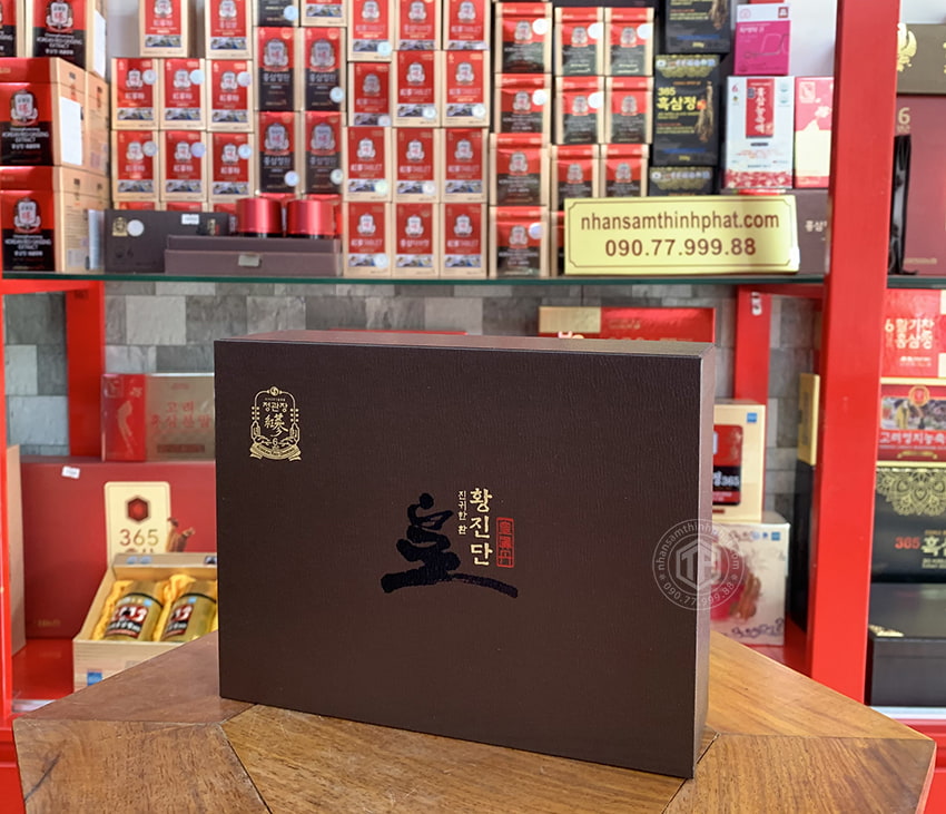 Hồng sâm linh đan KGC Hwangjidan Jung Kwan Jang 12 viên Hồng sâm linh đan KGC Hwangjidan Jung Kwan Jang 12 viên