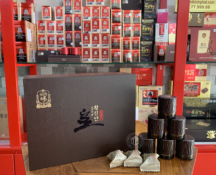 Hồng sâm linh đan KGC Hwangjidan Jung Kwan Jang 12 viên Hồng sâm linh đan KGC Hwangjidan Jung Kwan Jang 12 viên