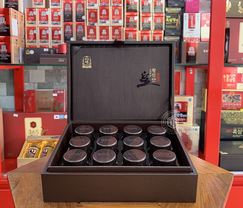 Hồng sâm linh đan KGC Hwangjidan Jung Kwan Jang 12 viên Hồng sâm linh đan KGC Hwangjidan Jung Kwan Jang 12 viên