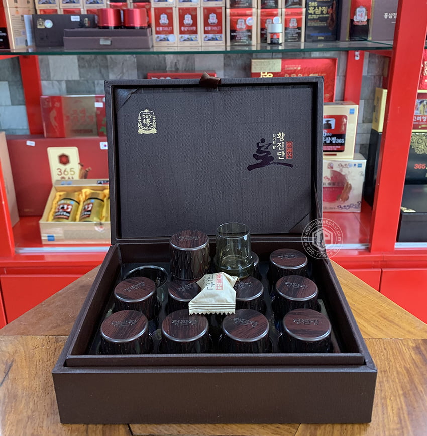 Hồng sâm linh đan KGC Hwangjidan Jung Kwan Jang 12 viên Hồng sâm linh đan KGC Hwangjidan Jung Kwan Jang 12 viên