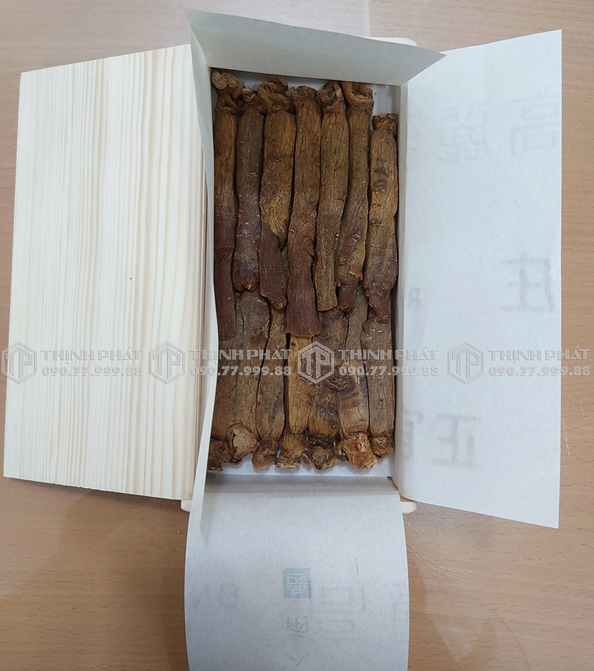 Hồng sâm củ khô 6 năm tuổi KGC Hàn Quốc 20PCS 300g 14 củ - Jung Kwan Jang