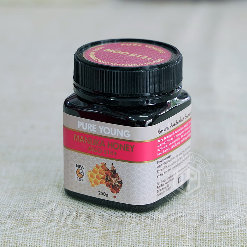 Mật ong manuka 514+ 250g nhập khẩu từ Úc Mật ong manuka 514+ 250g nhập khẩu từ Úc