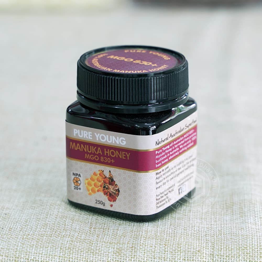 Mật ong Manuka 830+ 250g nhập khẩu từ Úc Mật ong Manuka 830+ 250g nhập khẩu từ Úc