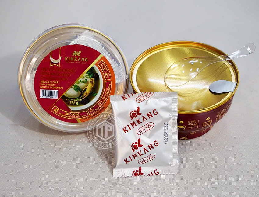 Súp tổ yến đùi gà nhân sâm đông trùng hộp 6 chén x 255g Súp tổ yến đùi gà nhân sâm đông trùng hộp 6 chén x 255g