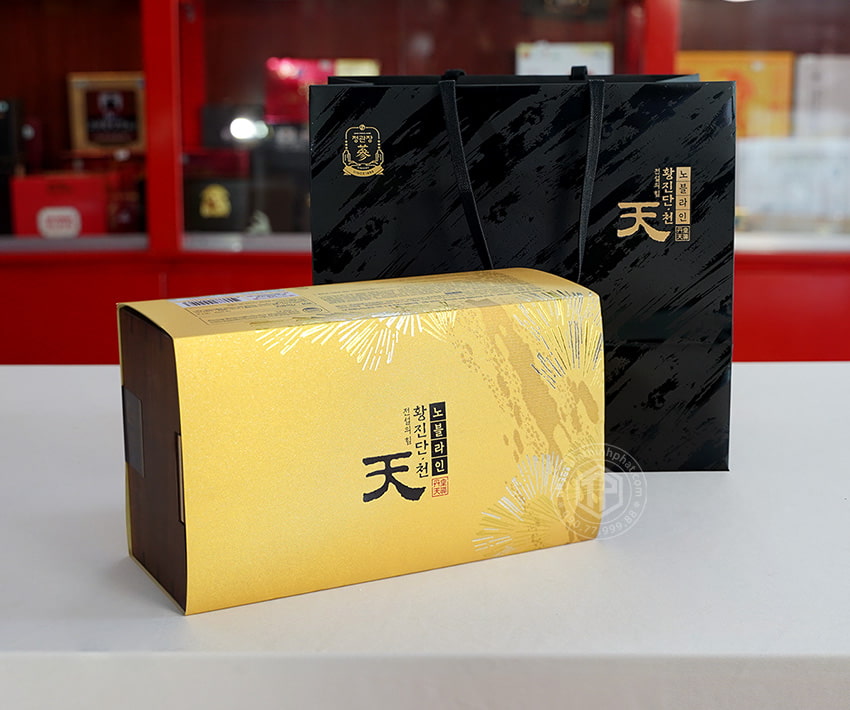 Thượng phẩm Viên Thiên Sâm Linh Đan KGC Hwang Jin Dan Cheon Noble Line 4g x 20 viên