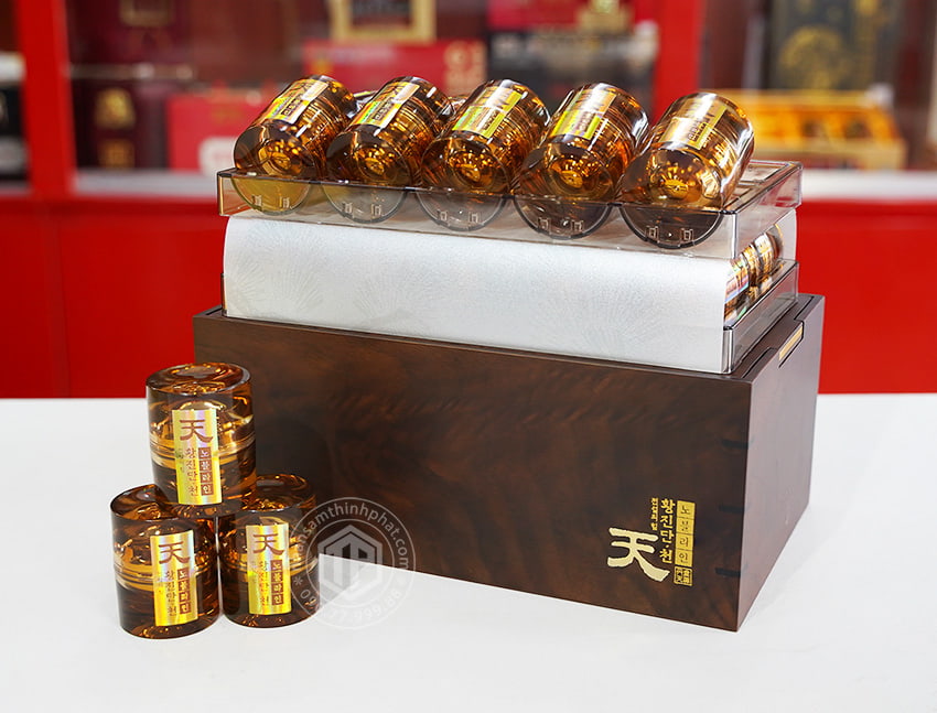 Thượng phẩm Viên Thiên Sâm Linh Đan KGC Hwang Jin Dan Cheon Noble Line 4g x 20 viên