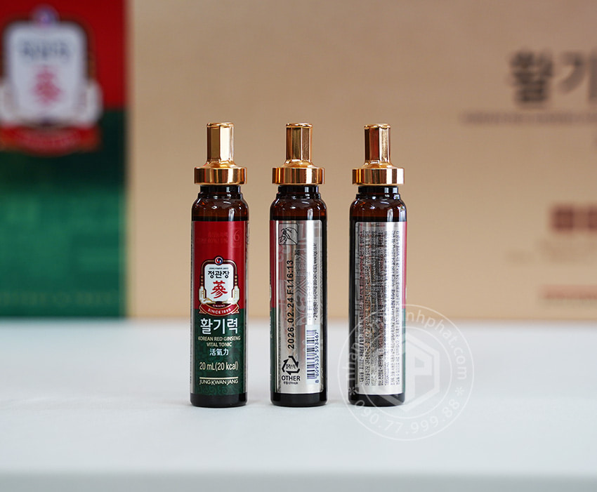 Tinh chất hồng sâm KGC Jung Kwan Jang Vital Tonic 30 ống x 20ml