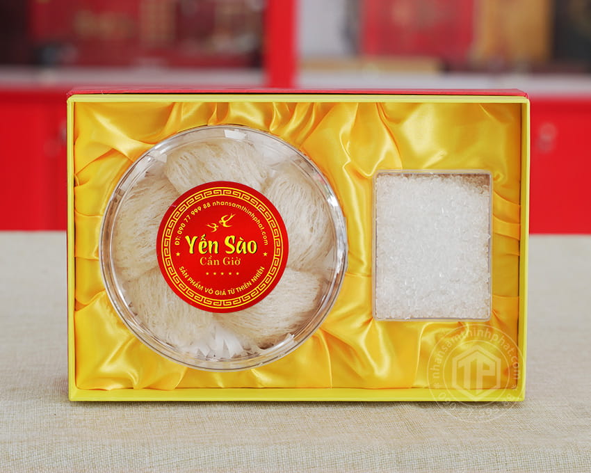 Tổ Yến Sào Cần Giờ làm sạch hộp 50g loại đặc biệt