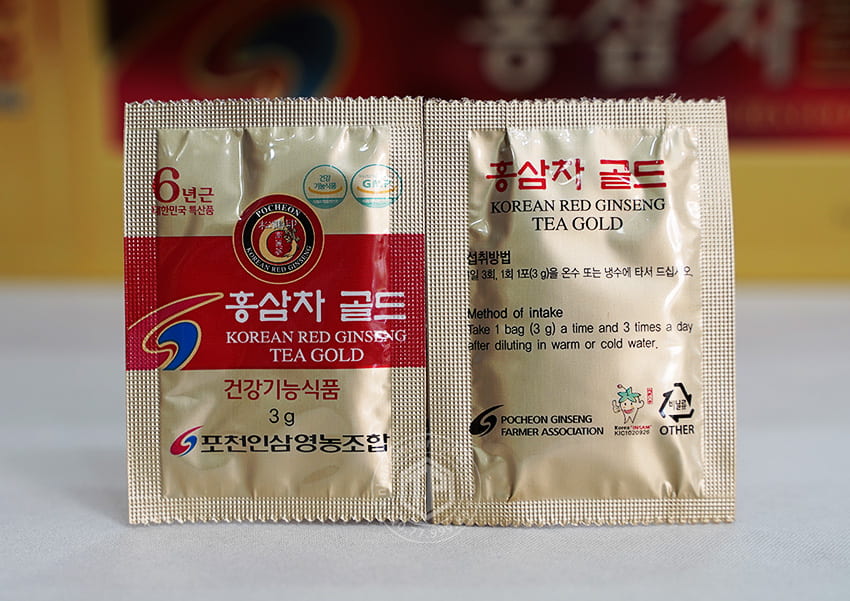 Trà hồng sâm Hàn Quốc Pocheon hộp 100 gói