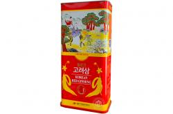Hồng sâm củ khô hộp thiếc 600g chính hãng Daedong Hàn Quốc củ nhỏ