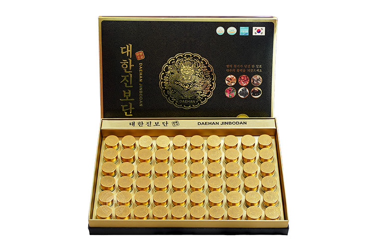 An cung Daehan Jinbodan hộp 60 viên chính hãng Hàn Quốc