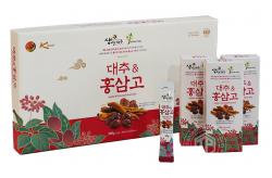 Nước tinh chất hồng sâm linh chi táo đỏ Hàn Quốc hộp 30 gói x 13ml