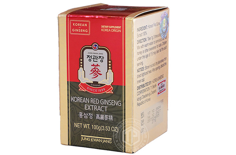 Cao hồng sâm KGC Chính phủ Hàn Quốc cao cấp lọ 100g Jung Kwan Jang