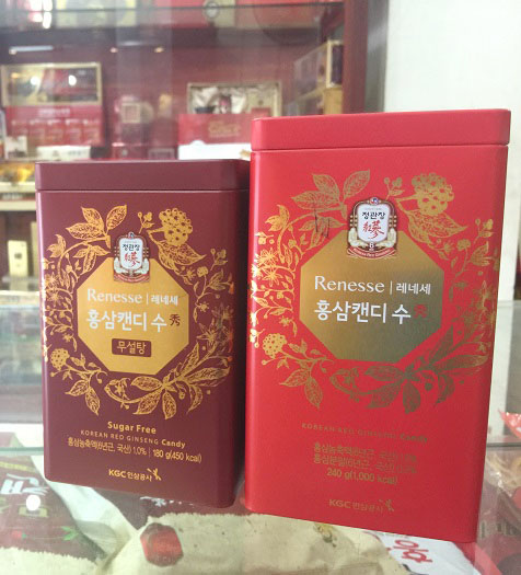 Tác dụng của kẹo nhân sâm Hàn Quốc