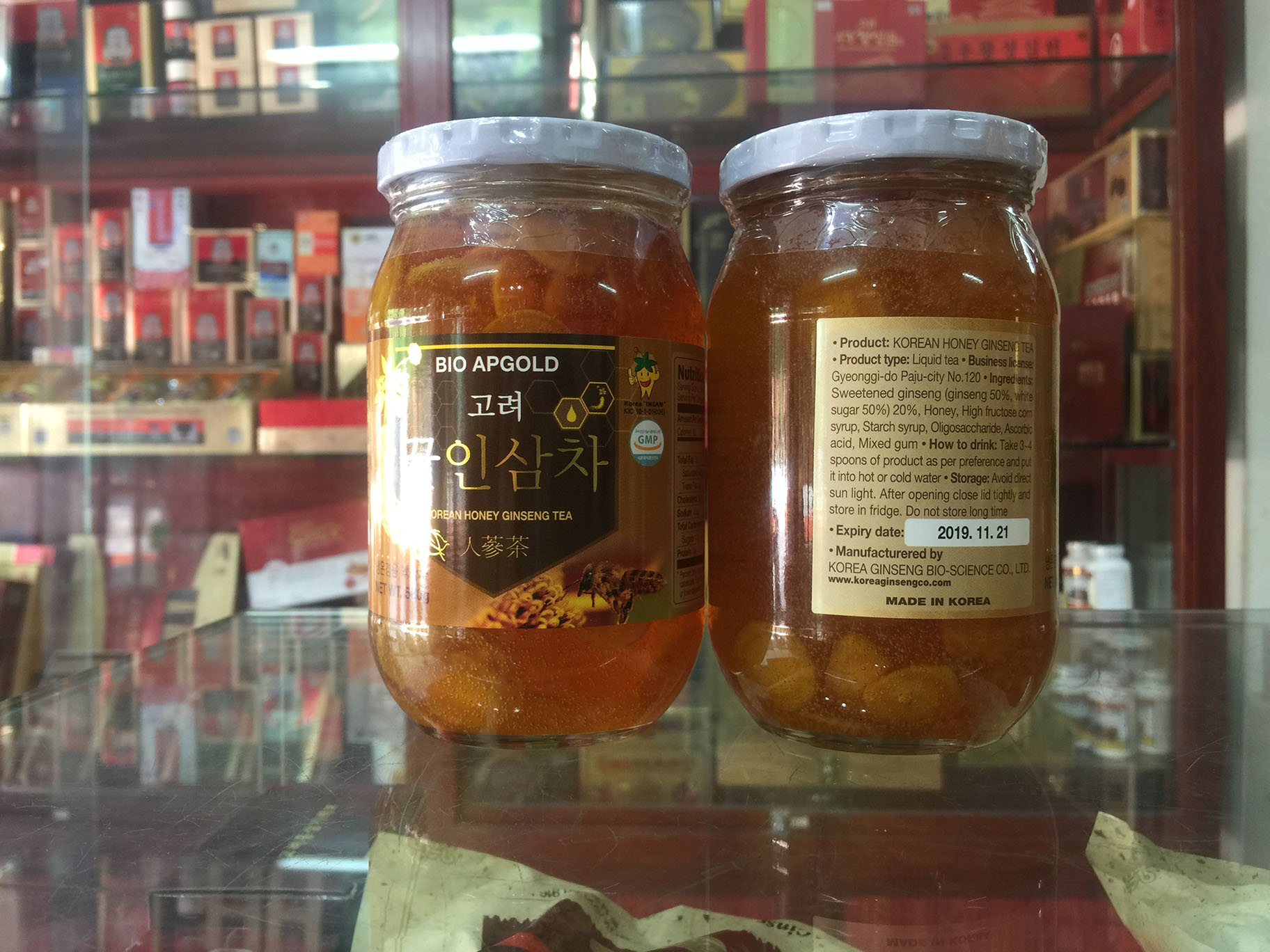 Cửa hàng bán nhân sâm tươi Hàn Quốc để ngâm rượu, hầm gà, ngâm mật ong tại Bảo Lộc, Đà Lạt