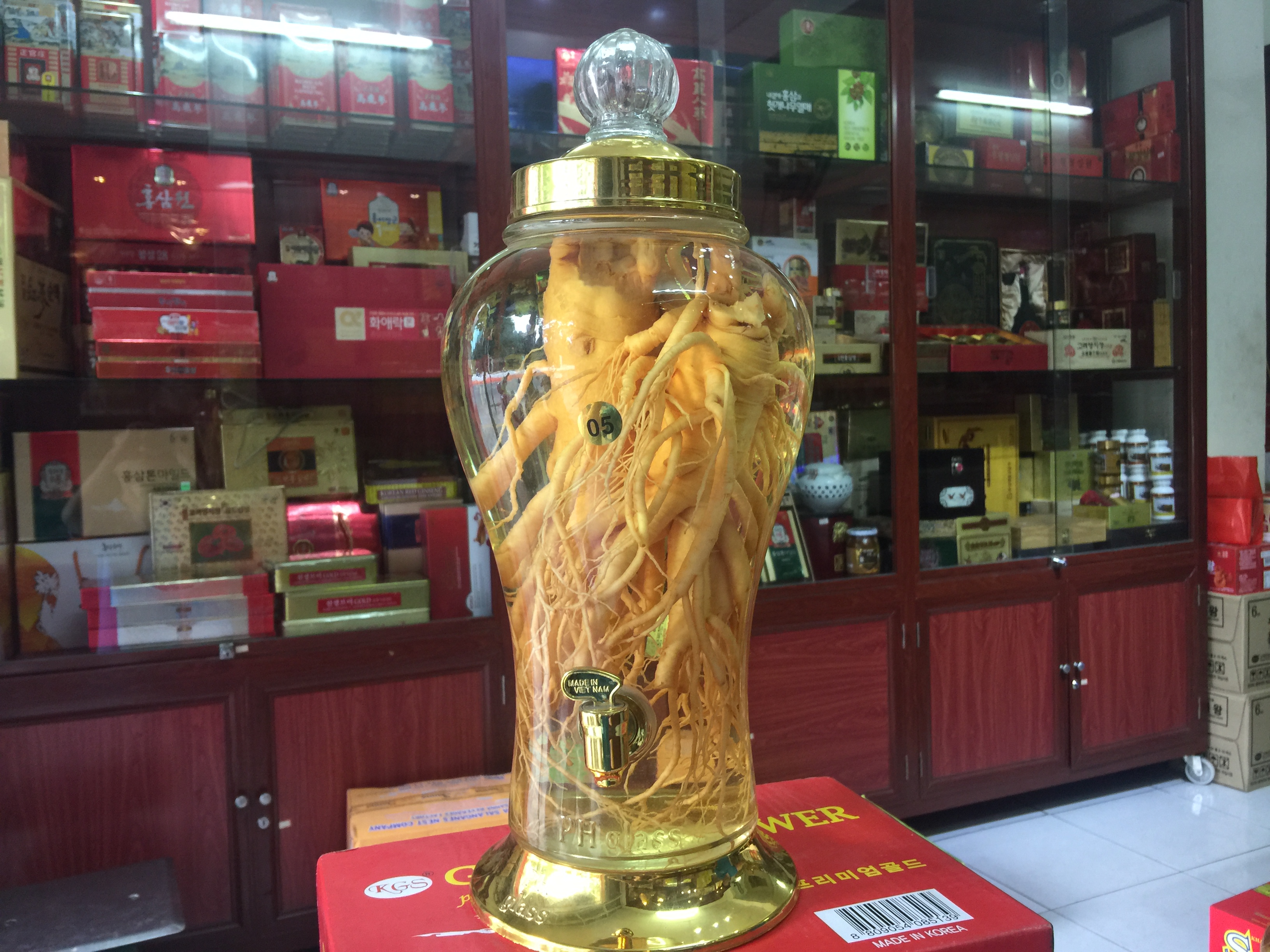 Cửa hàng đại lý phân phối nhân sâm Hàn Quốc tại Quận 5, Quận 6, Quận 7, Quận 8