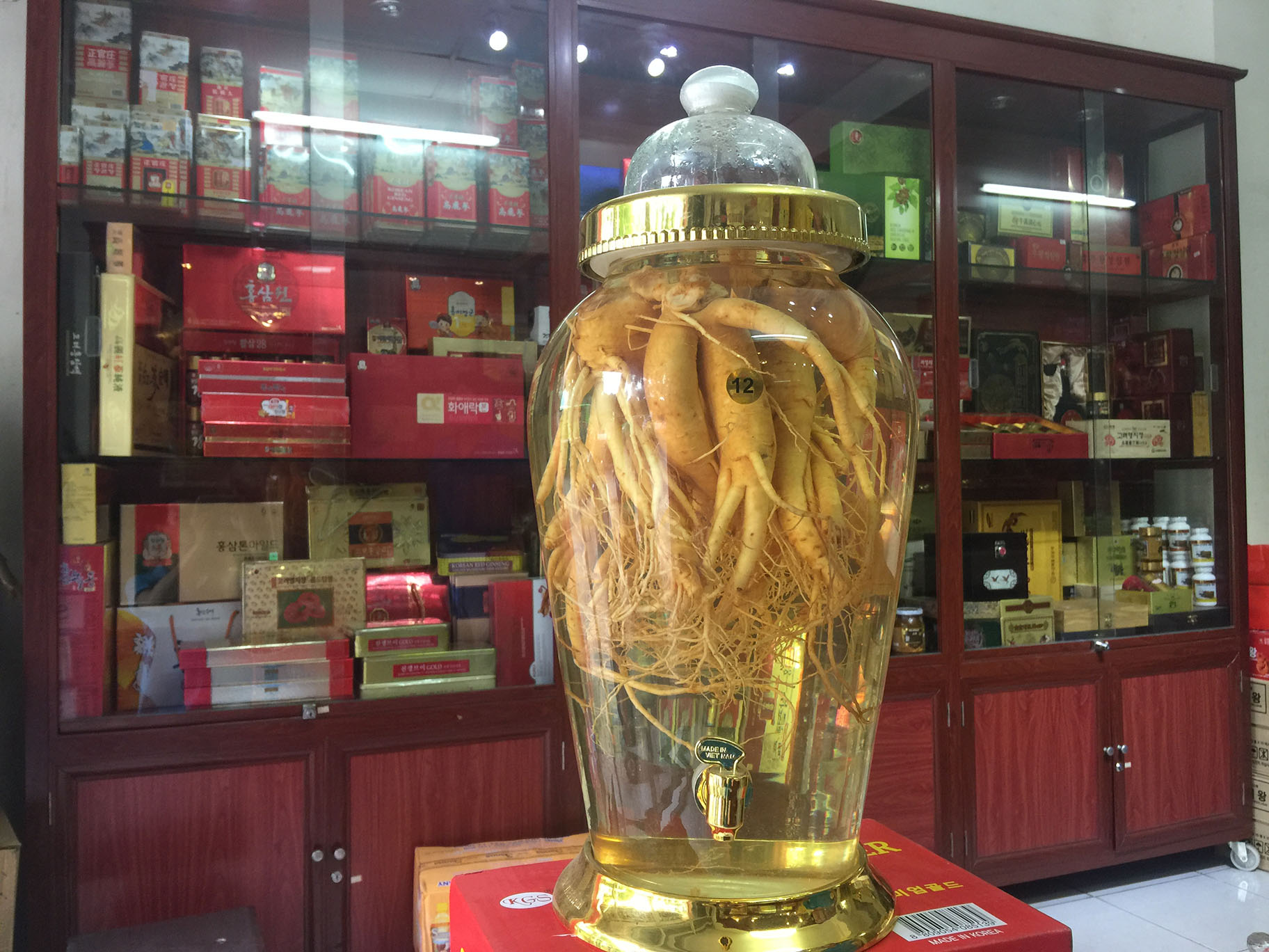 Địa chỉ cửa hàng bán hồng sâm Hàn Quốc, cao sâm, bột sâm tại Phúc Thọ