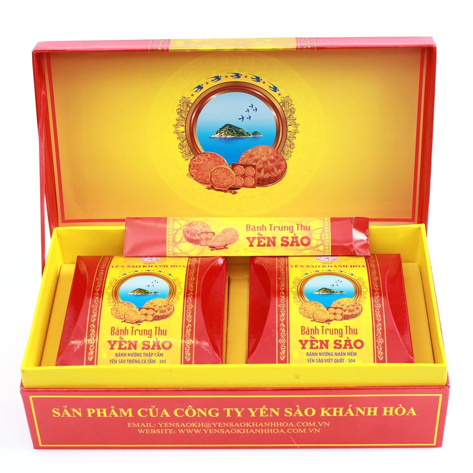 Địa chỉ cửa hàng bán bánh trung thu yến sào Khánh Hòa tại Điện Biên Phủ, Vĩnh Yên