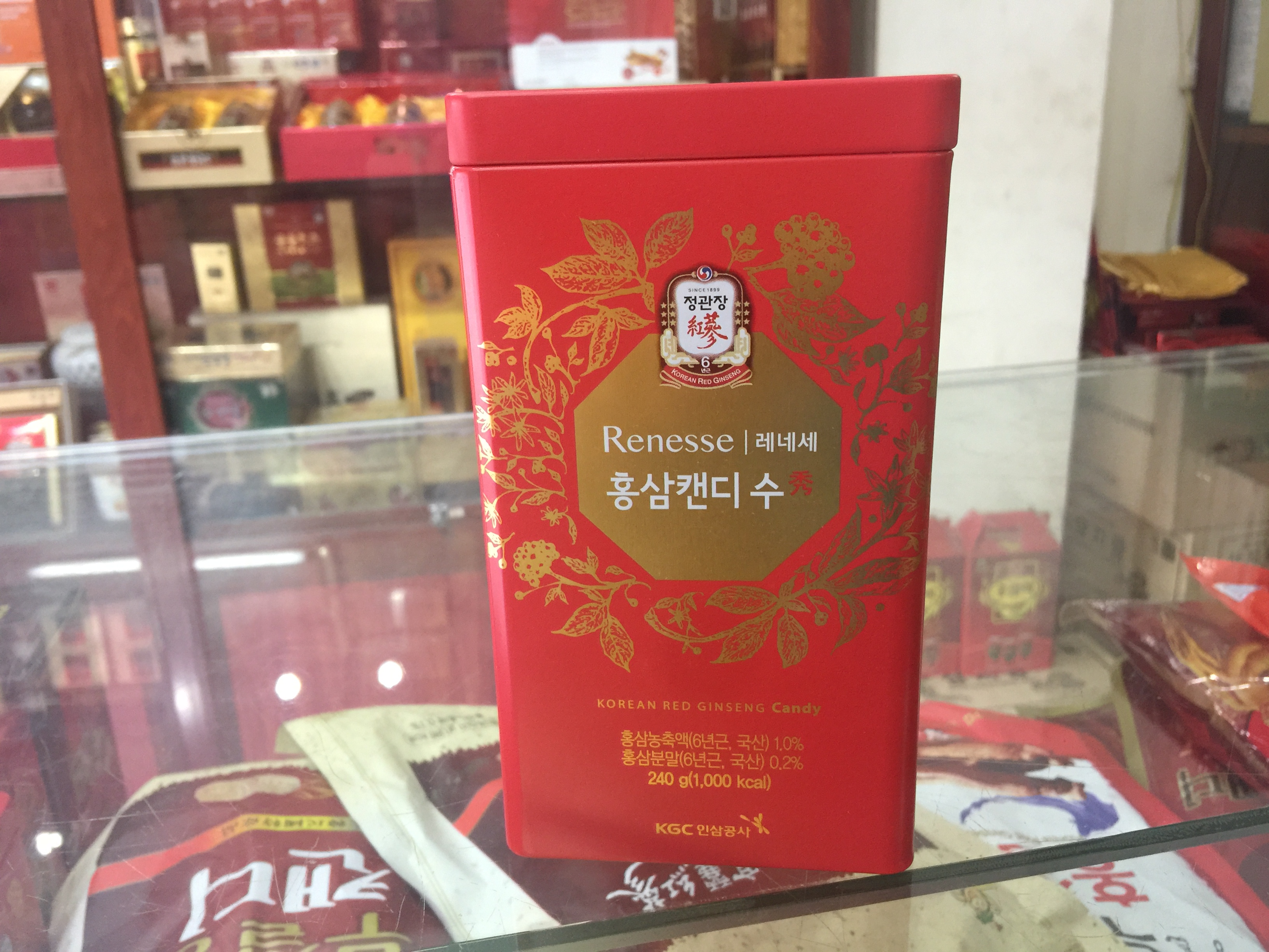 Địa chỉ cửa hàng bán kẹo sâm, sâm củ khô hộp thiếc, rượu nhân sâm tại Hà Tĩnh